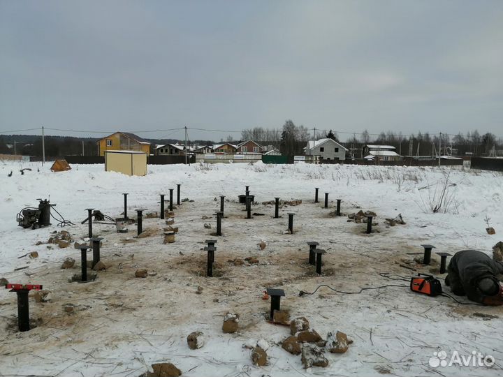 Винтовые сваи под ключ