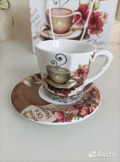 Кофейный набор фарфор