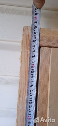 Блок дверной деревянный