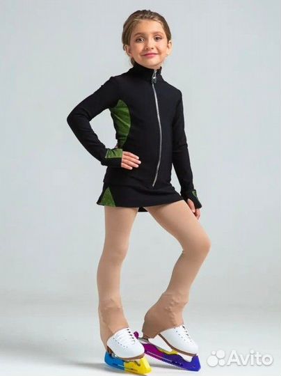 Костюм для фигурного катания новый 146