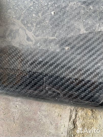 Лезвия на пороги bmw f30 f32 карбон