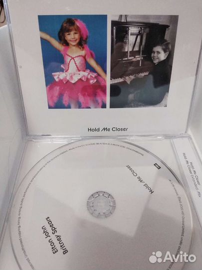 CD-сингл 1Elton John & Britney Spears - Hold Me