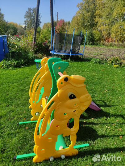 Детский игровой центр с горкой