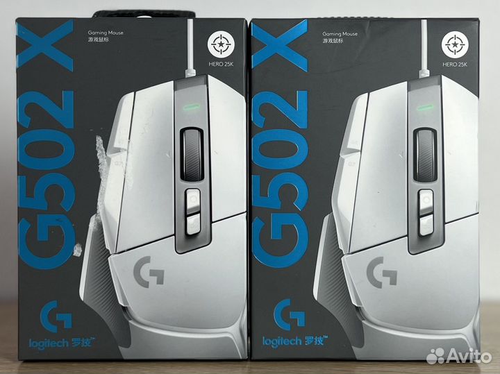 Игровая мышь Logitech G502 X White - Новая