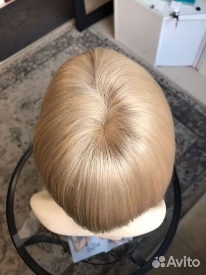 Накладка из натуральных волос