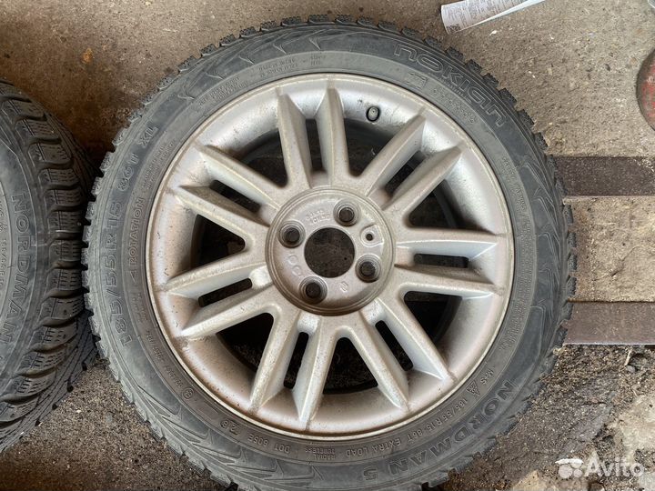 Литые диски r15 4 100