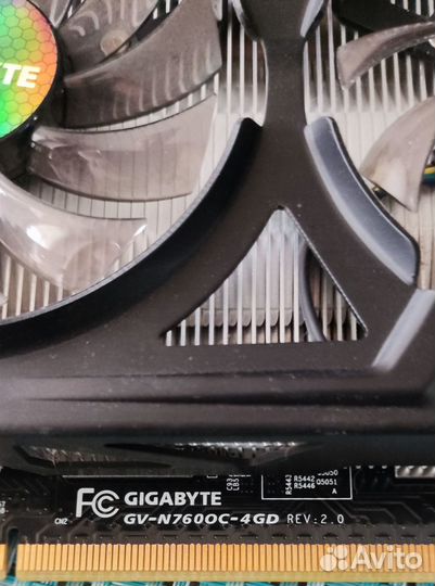 Видеокарта Gigabyte GTX 760 4GB