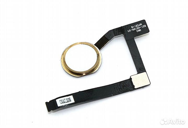 Шлейф кнопки Home iPad Mini 5 золотой