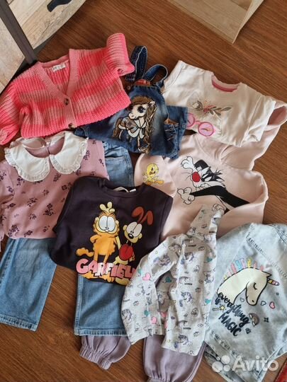 Вещи для девочки 104р, цена за всё, (10 вещей)