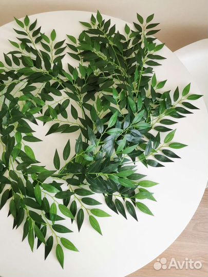 Лиана декоративная 170 см искусственная олива
