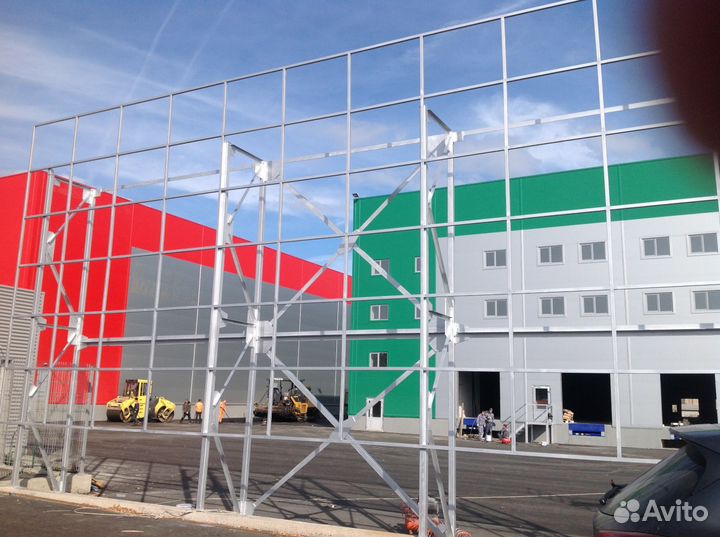 Строительство складов, ангаров из сэндвич-панелей