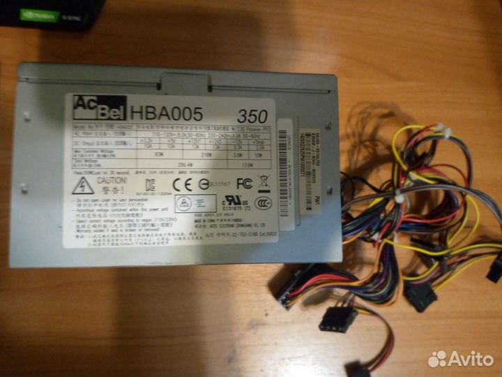 Блок питания для пк 350w не рабочий