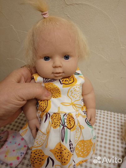 Кукла Реборн 30см мини силикон