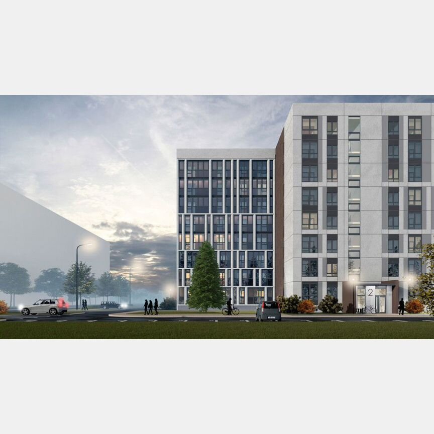 2-к. квартира, 64,8 м², 6/8 эт.