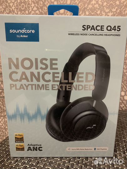 Беспроводные наушники Soundcore Space Q 45(черные)