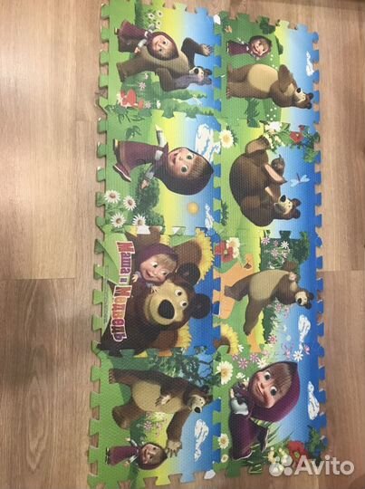 Мозаика Magneticus 6 Коврик-пазл Магнитная азбука