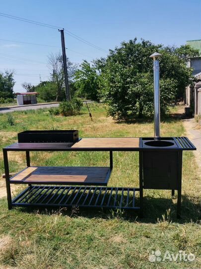 Мангал казан печь гриль