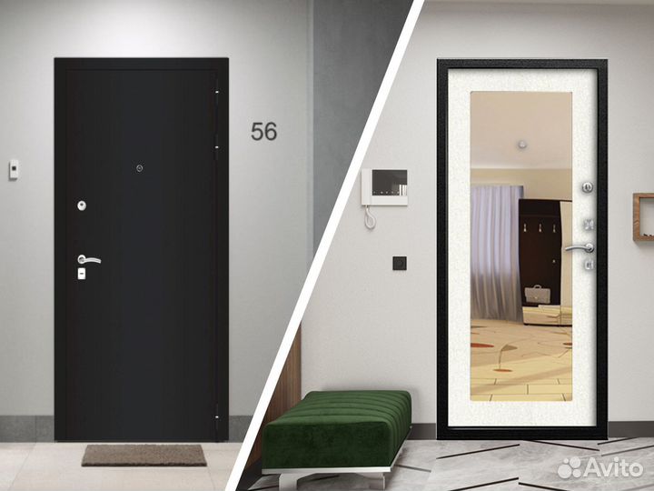 Металлическая входная дверь. Рассрочка без банка