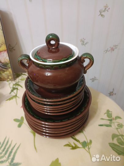 Чайный сервиз СССР керамика