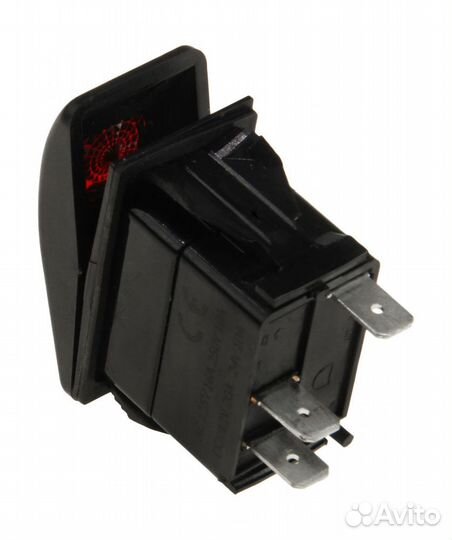 Переключатель двухпозиционный (ON) -OFF 12В/20А 3Р