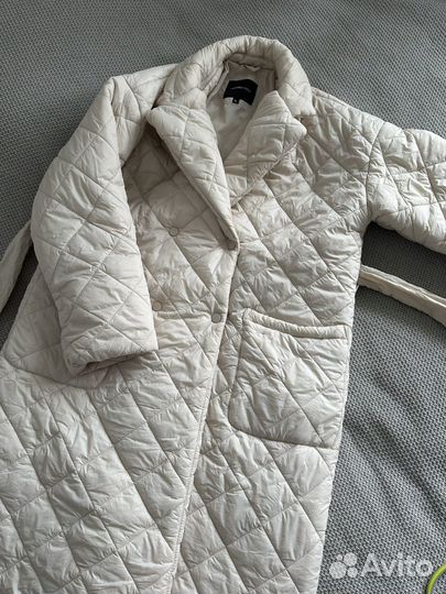 Пальто стеганное женское