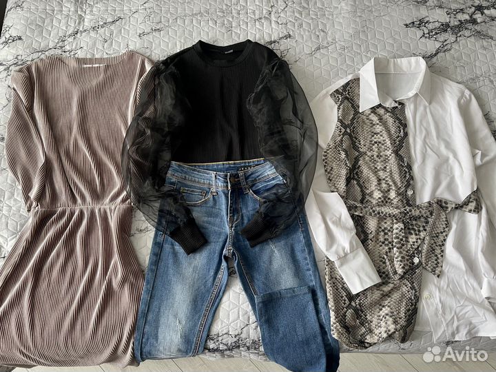 Вещи пакетом на девушку 40 42