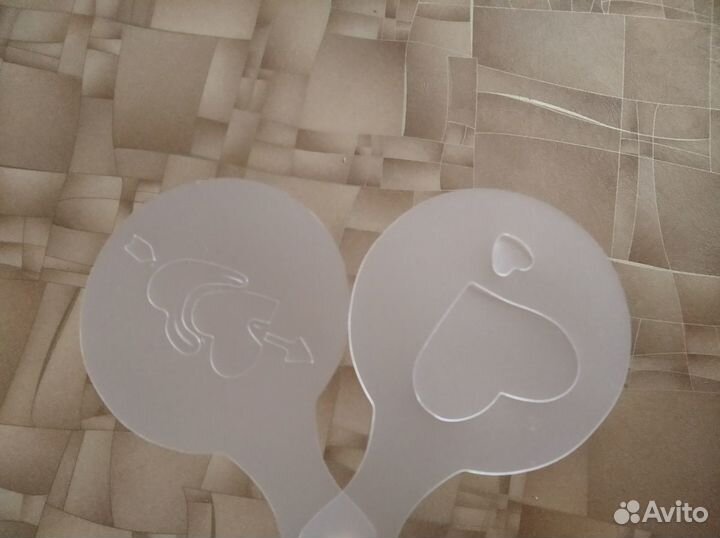 Трафареты для кофе, пирогов и т. д