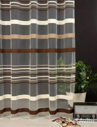 Штора, тюль. 260*300