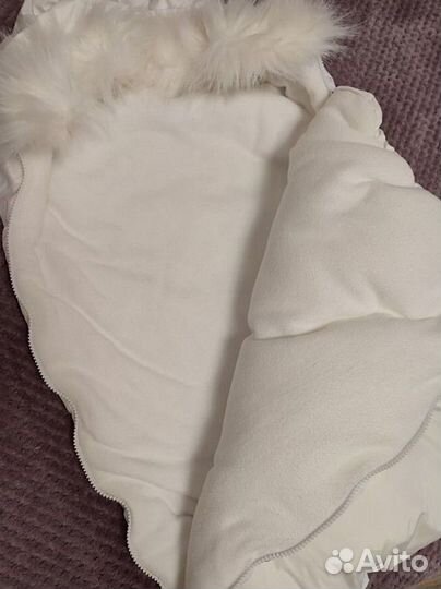 Конверт на выписку для девочки осень- зима