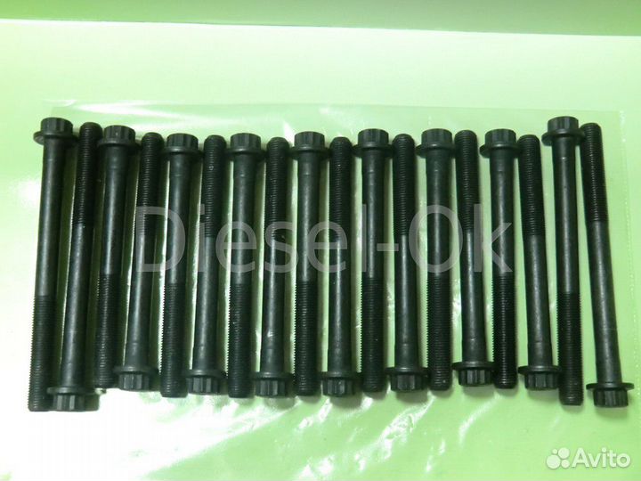 Болты гбц комплект двс 4M41 pajero sport