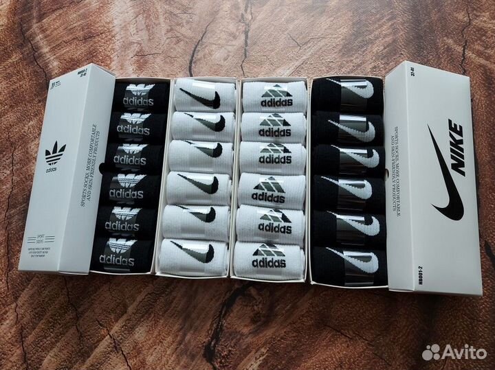 Носки Nike Adidas Fila Reebok