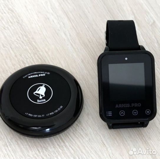 Кнопка вызова персонала/официанта, кассира, охраны