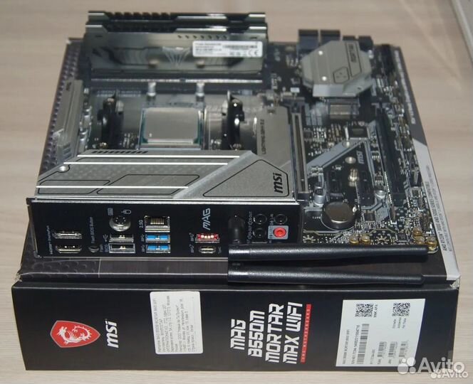 Комплект Ryzen 7 5700x MSI B550M Mortar 16gb