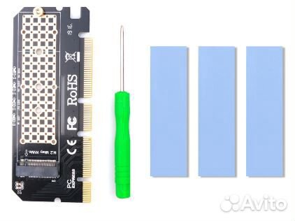 Переходник адаптер m.2 pci 16x 3.0