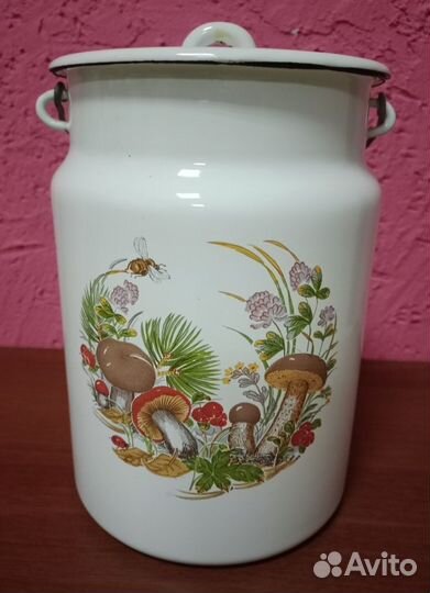 Бидон эмалированный СССР