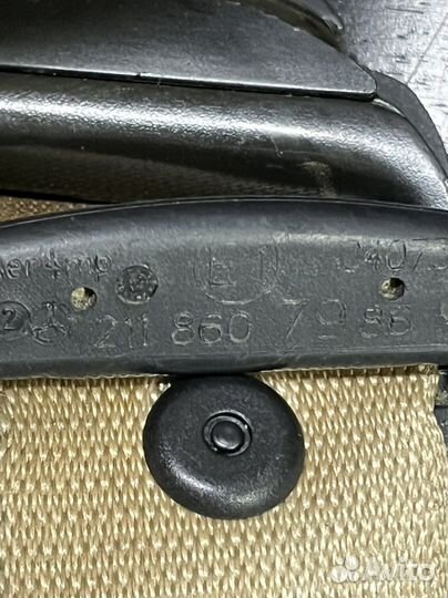 Ремень безопасности Мерседес w211 рестайлинг