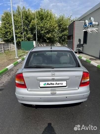 Opel Astra 1.6 AT, 2000, 209 000 км