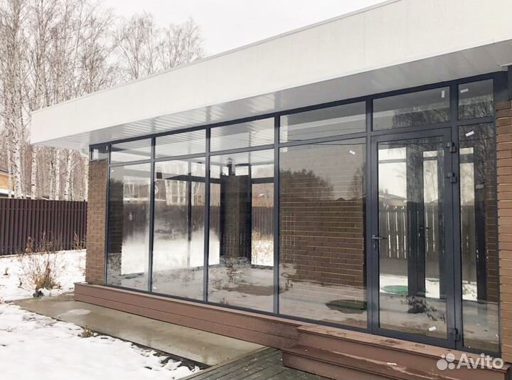 Пластиковые окна. Остекление коттеджей