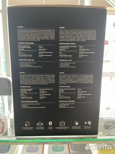 Новая портативная Колонка Marshall Tufton