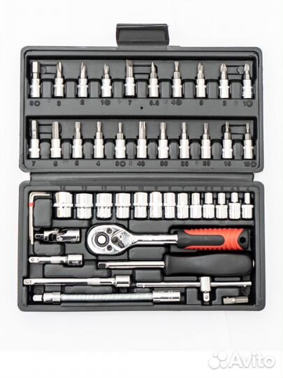 Набор инструментов в кейсе 46 предметов