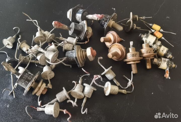 Импортные винтажные радиодетали