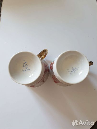 Кружка олимпиада 80 и сервиз детский гдр