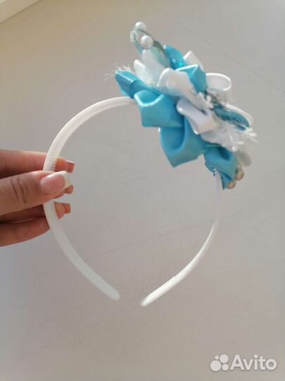 Ободок снежинка