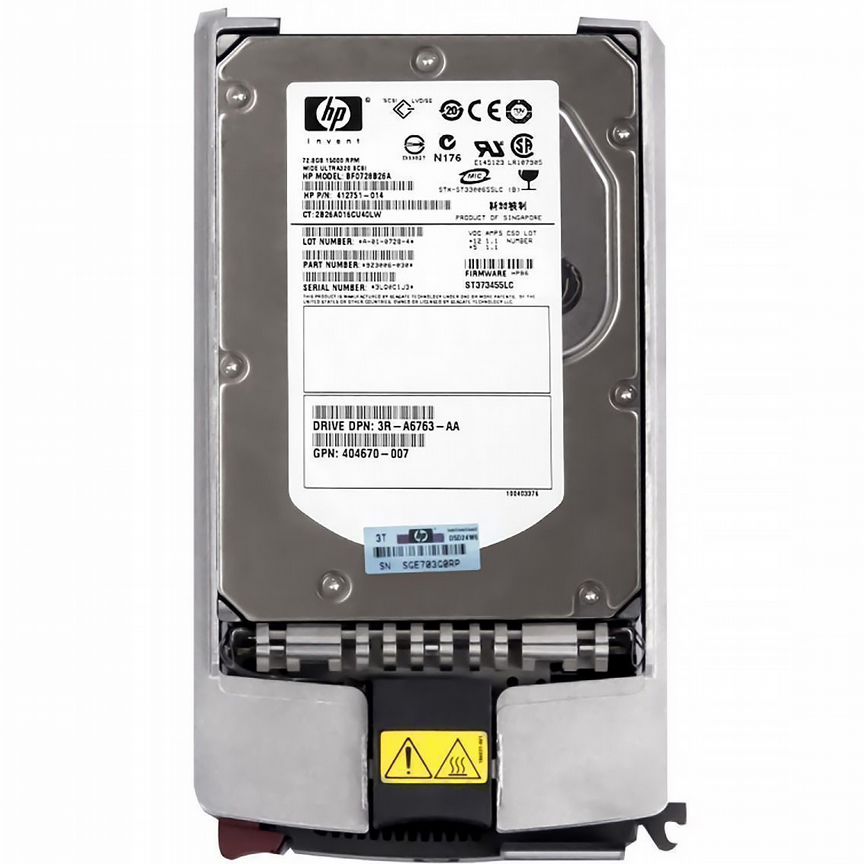 [BF0728B26A] Жесткий Диск Hp 72,8gb U320scsi 3.5" Bf0728b26a