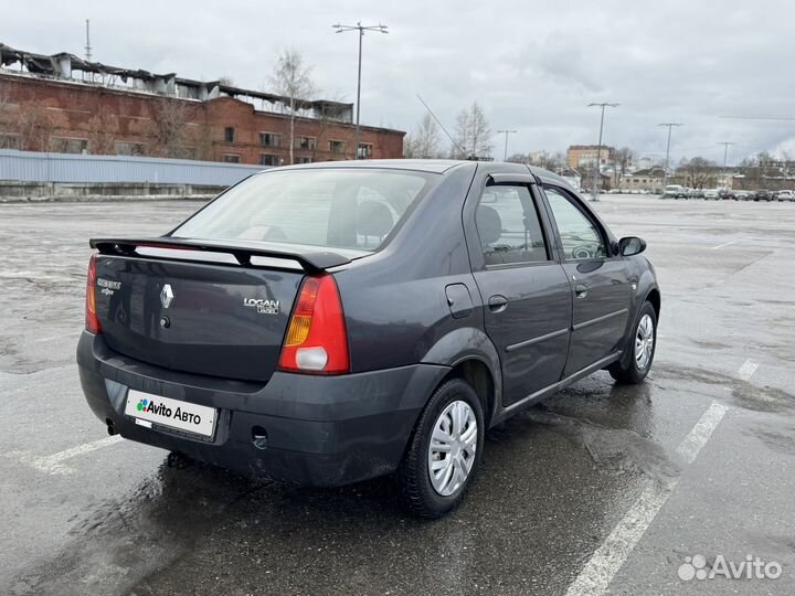 Renault Logan 1.4 МТ, 2008, 169 423 км