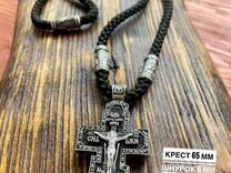 Крест распятие дерево эбен гайтан православный