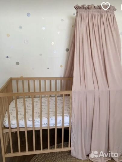 Балдахин для детской кроватки из вискозы
