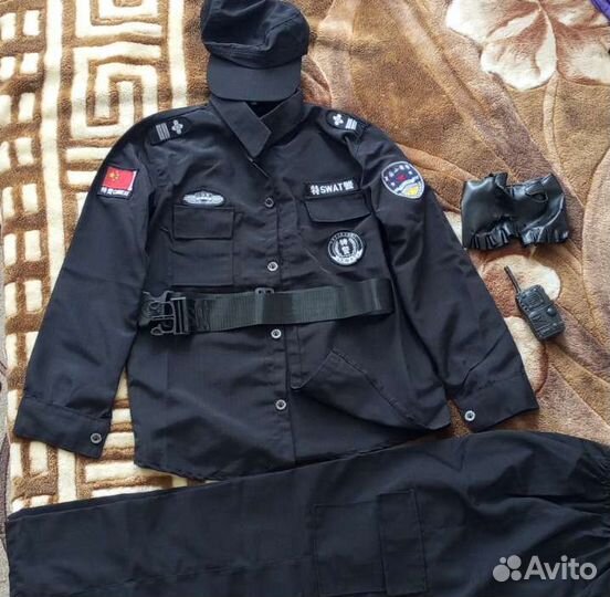 Детская форма полицейского