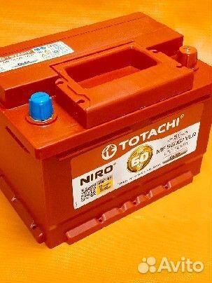 Аккумулятор Totachi 60ah Низкий корпус, 170 мм о/п