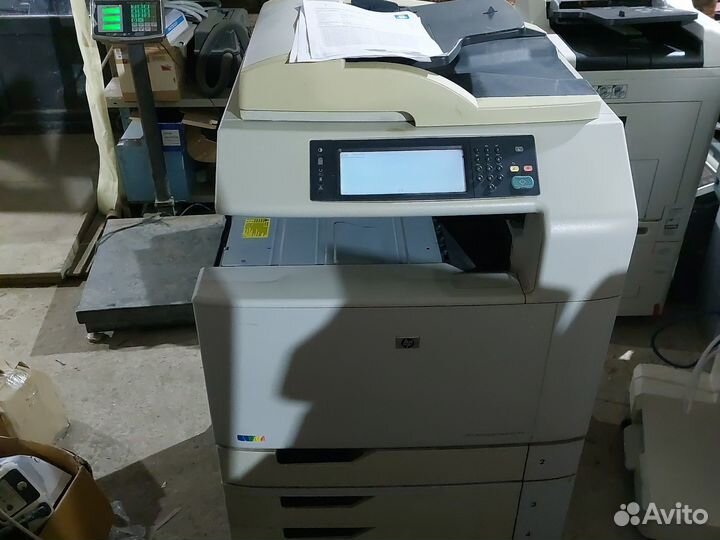 Мфу лазерный цветной hp cm6040f